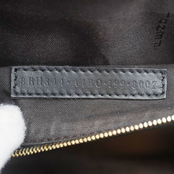 FENDI Runaway Logo Nappa Leather Shoulder Bag Tricolor