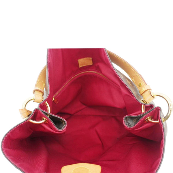 LOUIS VUITTON Graceful MM Monogram Canvas Shoulder Bag Brown