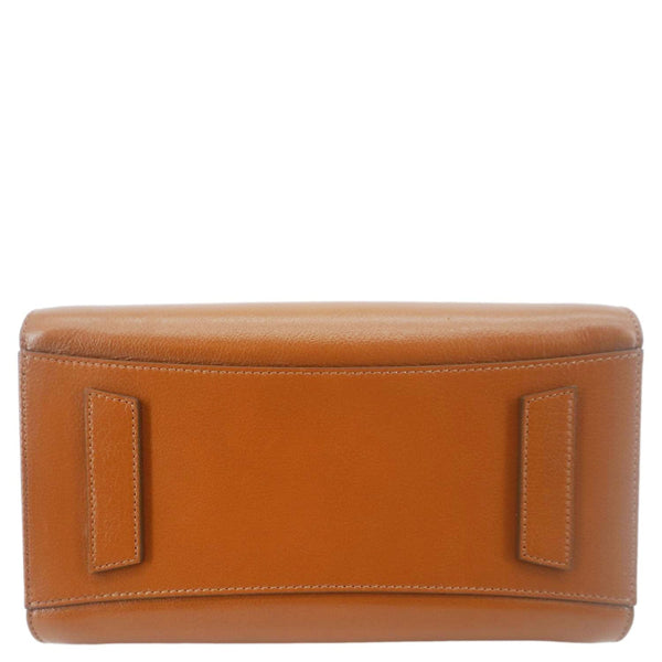 GIVENCHY Antigona Small Leather Satchel Shoulder Bag Brown