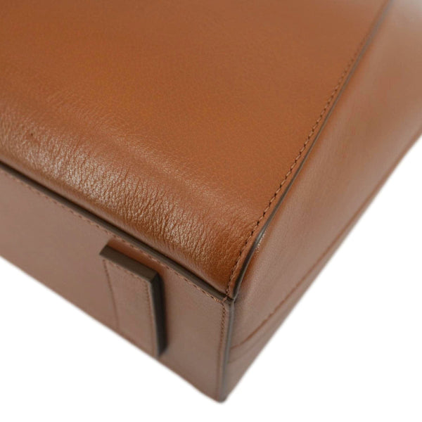 GIVENCHY Antigona Small Leather Satchel Shoulder Bag Brown