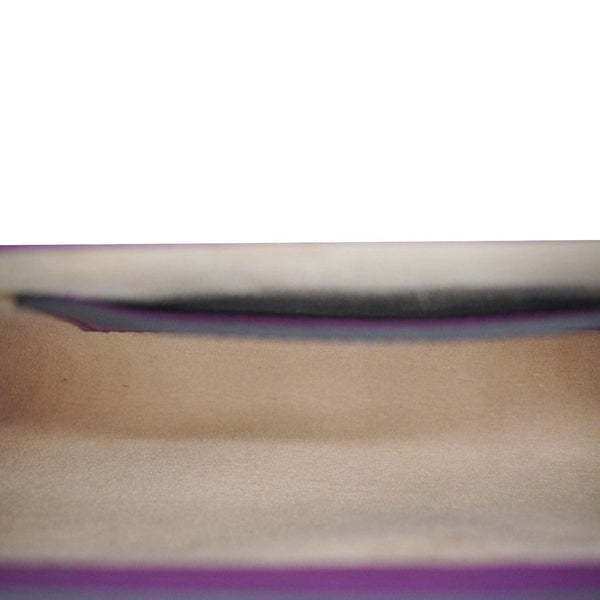 GUCCI Horsebit 1955 mini Leather Shoulder Bag Purple 724713