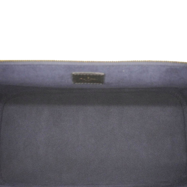 LOUIS VUITTON Neverfull MM Empreinte Leather Tote Shoulder Bag Black