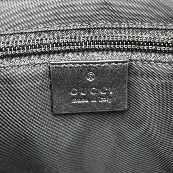 GUCCI GG Supreme Medium Tote Bag Black 322063
