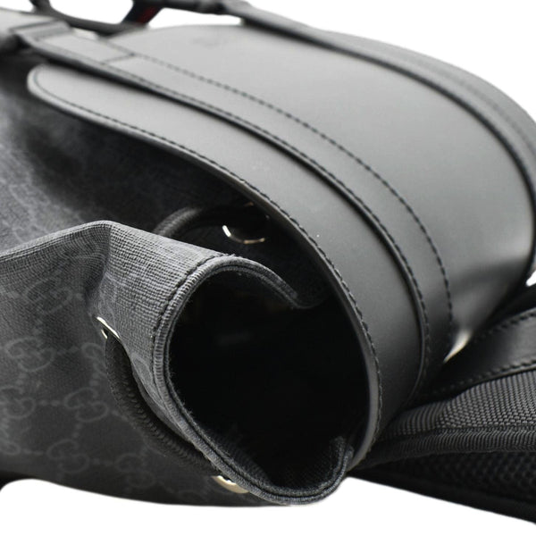 GUCCI GG Supreme Canvas Backpack Black 495563