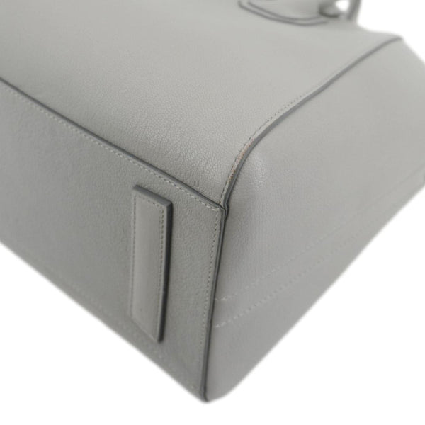 GIVENCHY Antigona Leather Shoulder Bag Gray