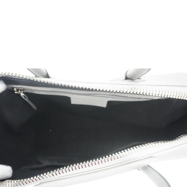 GIVENCHY Antigona Leather Shoulder Bag Gray