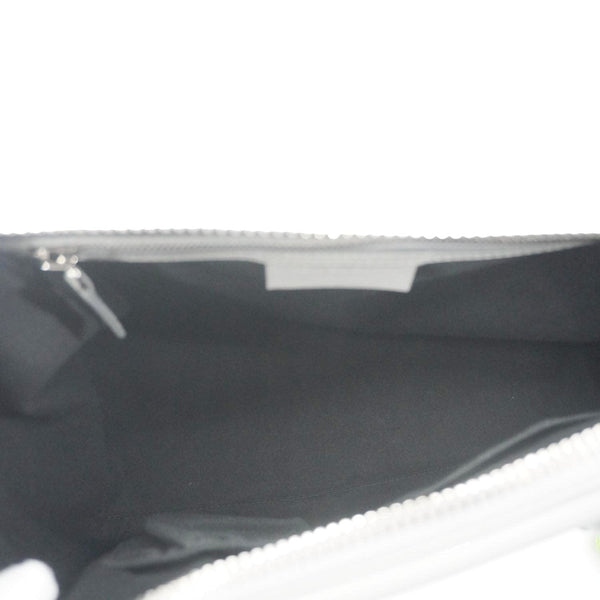 GIVENCHY Antigona Leather Shoulder Bag Gray