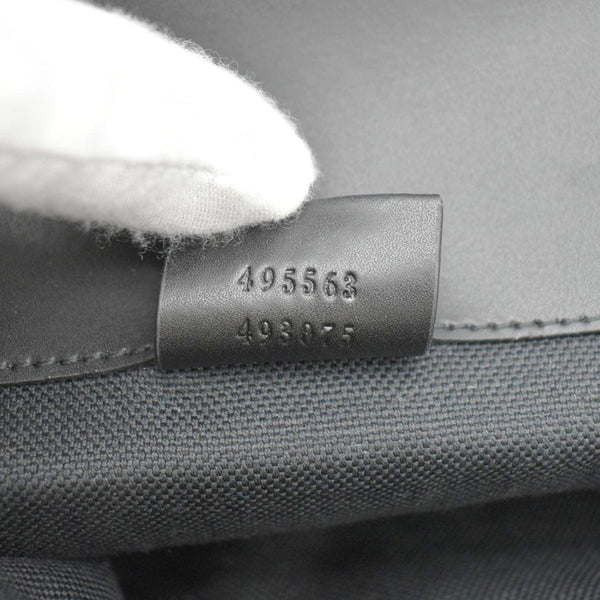 GUCCI GG Supreme Canvas Backpack Black 495563