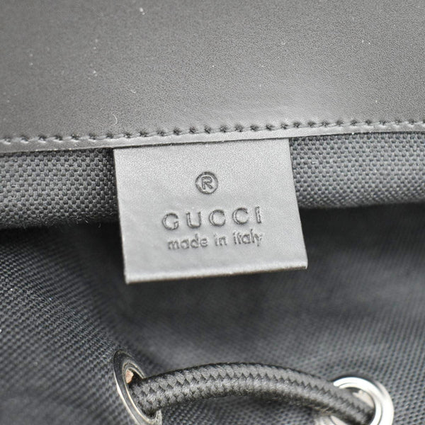 GUCCI GG Supreme Canvas Backpack Black 495563