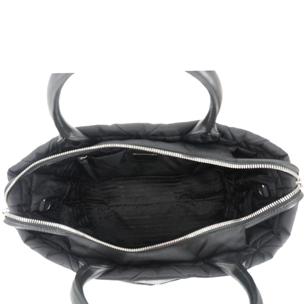 PRADA Padded Re-Nylon Tote Bag Black