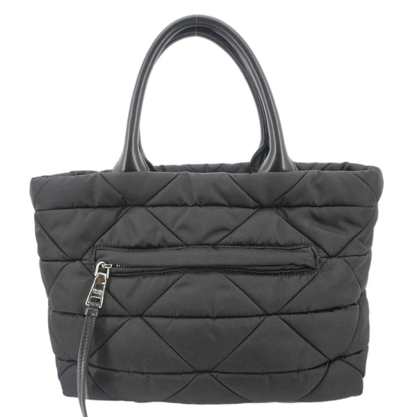 PRADA Padded Re-Nylon Tote Bag Black