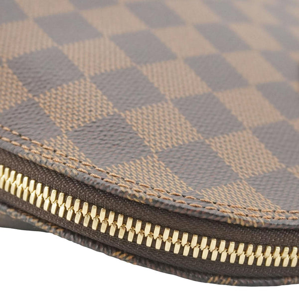 LOUIS VUITTON Alma PM Damier Ebene Satchel Bag Brown