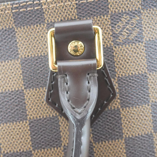 LOUIS VUITTON Alma PM Damier Ebene Satchel Bag Brown