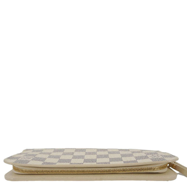 LOUIS VUITTON Insolite Damier Azur Wallet White