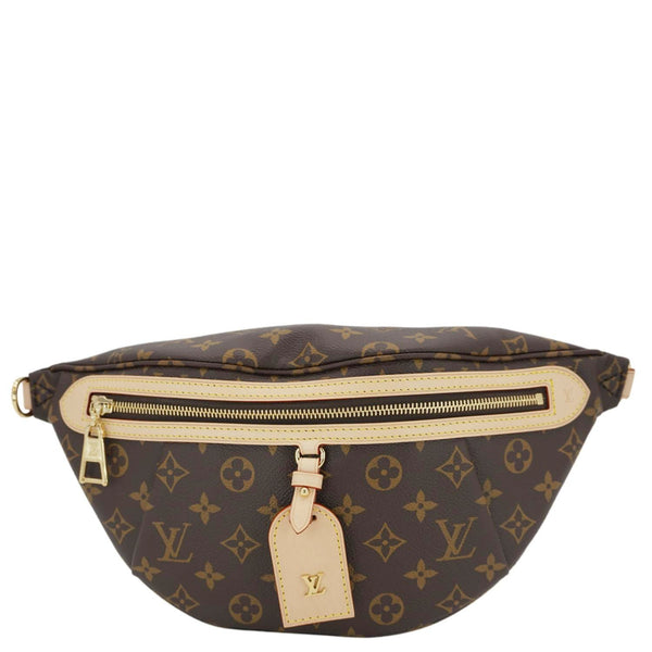 LOUIS VUITTON High Rise Monogram Canvas Bumbag Brown
