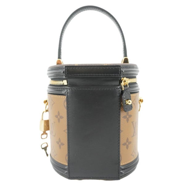 LOUIS VUITTON Cannes Reverse Monogram Canvas Shoulder Bag Brown