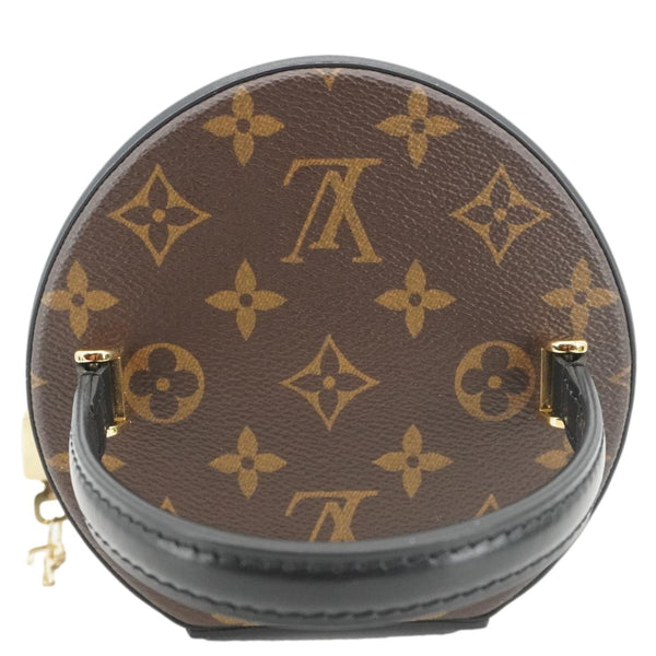 LOUIS VUITTON Cannes Reverse Monogram Canvas Shoulder Bag Brown