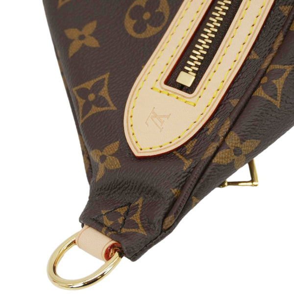 LOUIS VUITTON High Rise Monogram Canvas Bumbag Brown