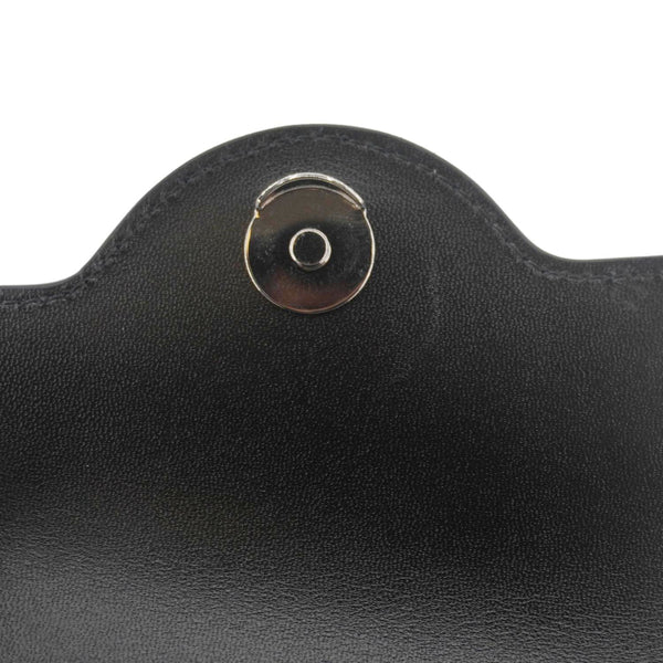 VERSACE La Medusa Mini Embellished Leather Top Handle Shoulder Bag Black