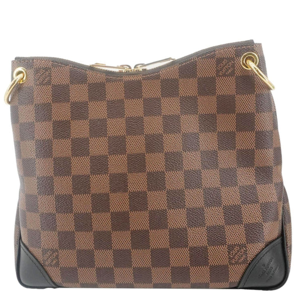 LOUIS VUITTON Odeon NM PM Damier Ebene Shoulder Bag Brown