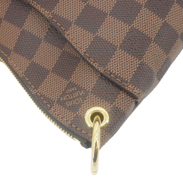 LOUIS VUITTON Odeon NM PM Damier Ebene Shoulder Bag Brown