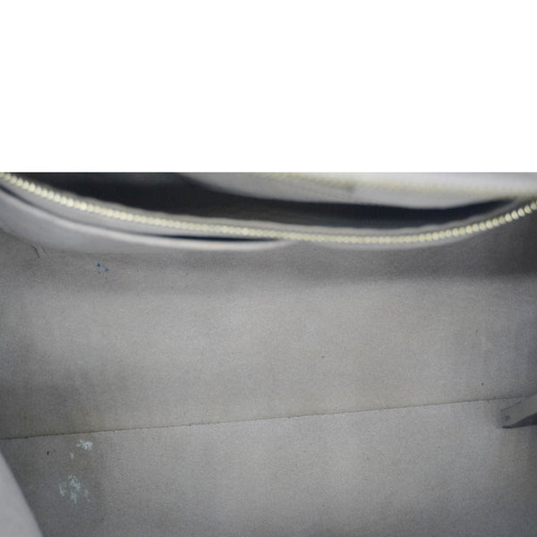 LOUIS VUITTON Carryall MM Empreinte Leather Shoulder Bag Beige