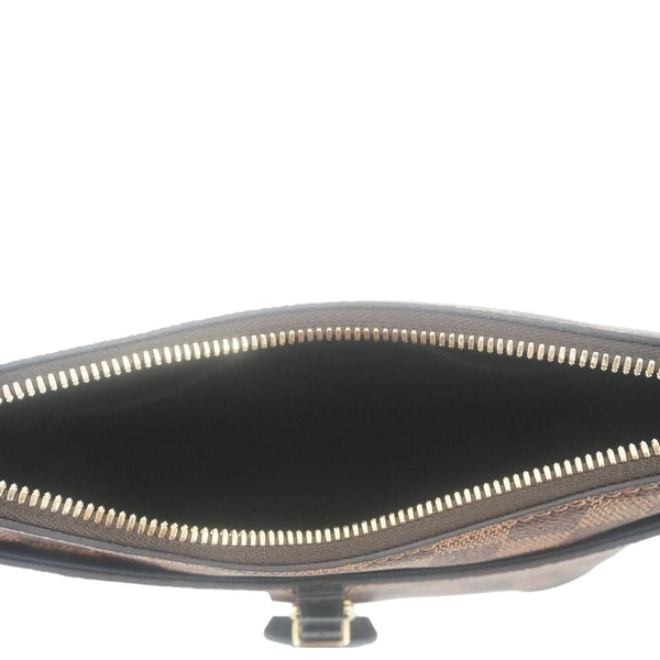 LOUIS VUITTON Odeon NM PM Damier Ebene Shoulder Bag Brown