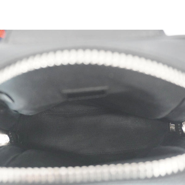 GUCCI GG Supreme Canvas Belt Bag with Zip Pocket Black 478325