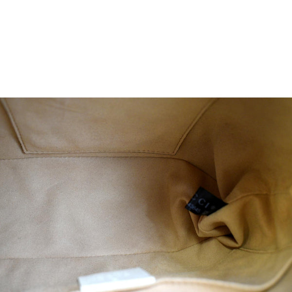 GUCCI Ophidia Flora Small Supreme Canvas Shoulder Bag Beige 499621