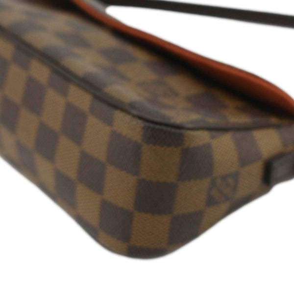 LOUIS VUITTON Recoleta Damier Ebene Brown Shoulder Bag Brown