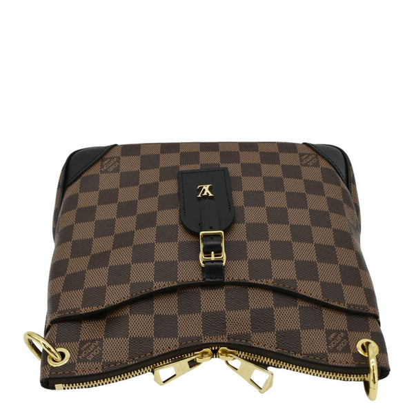 LOUIS VUITTON Odeon PM Damier Ebene Shoulder Bag Brown