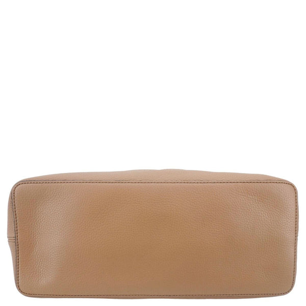 GUCCI Soho Medium Leather Tote Bag Brown 536194