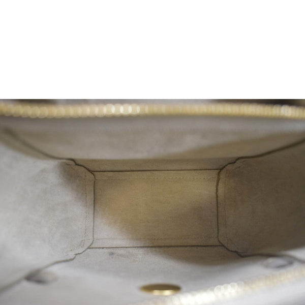 CELINE Nano Belt Grained Leather 2Way Shoulder Bag Taupe