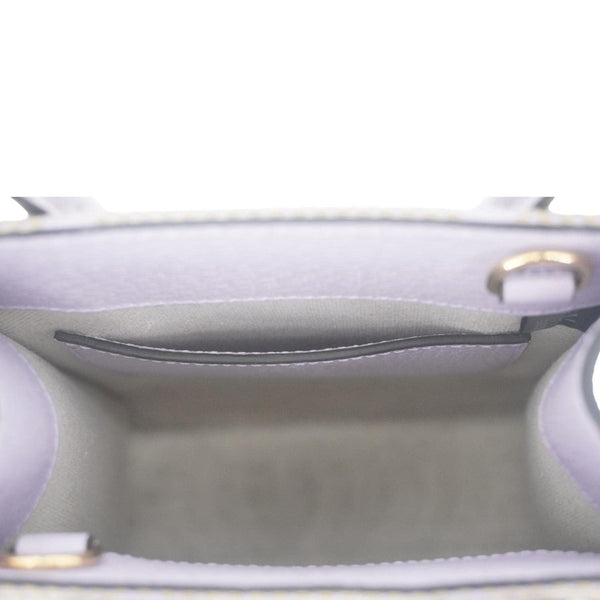 GUCCI Jumbo GG Canvas Mini Tote Bag Purple 671623