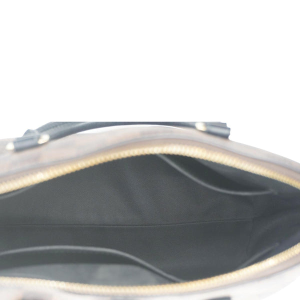 LOUIS VUITTON Odeon PM Damier Ebene Tote Shoulder Bag Brown