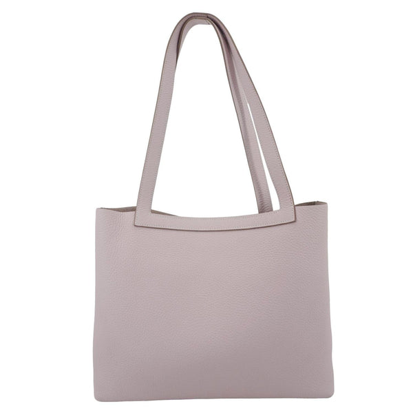 HERMES Cabasellier 31 Taurillon Clemence leather Tote Bag Light Pink