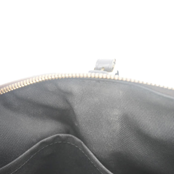 LOUIS VUITTON Odeon PM Damier Ebene Tote Shoulder Bag Brown