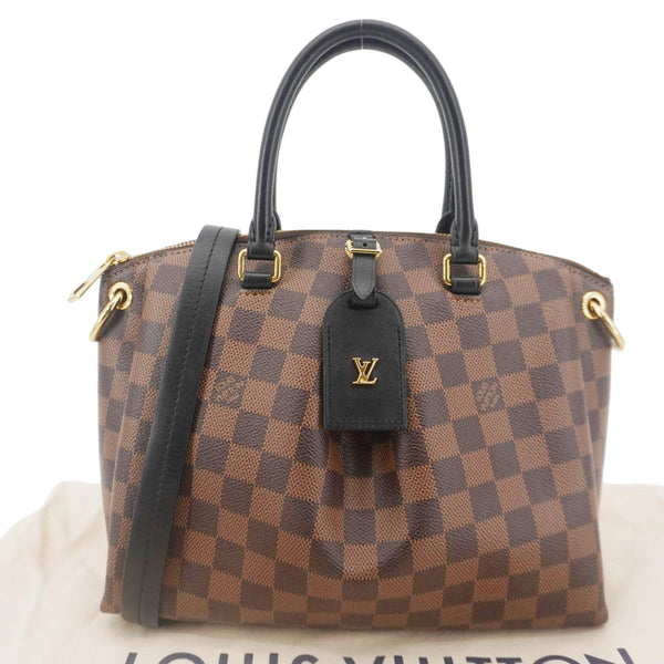 LOUIS VUITTON Odeon PM Damier Ebene Tote Shoulder Bag Brown
