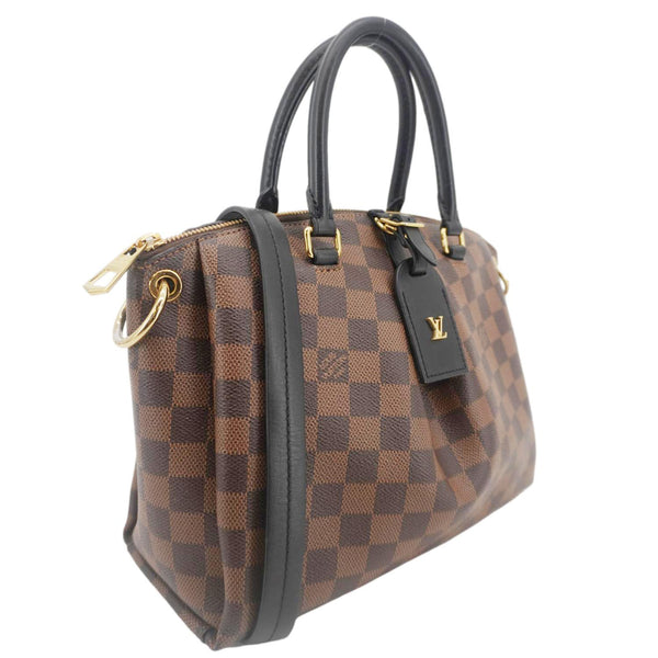 LOUIS VUITTON Odeon PM Damier Ebene Tote Shoulder Bag Brown