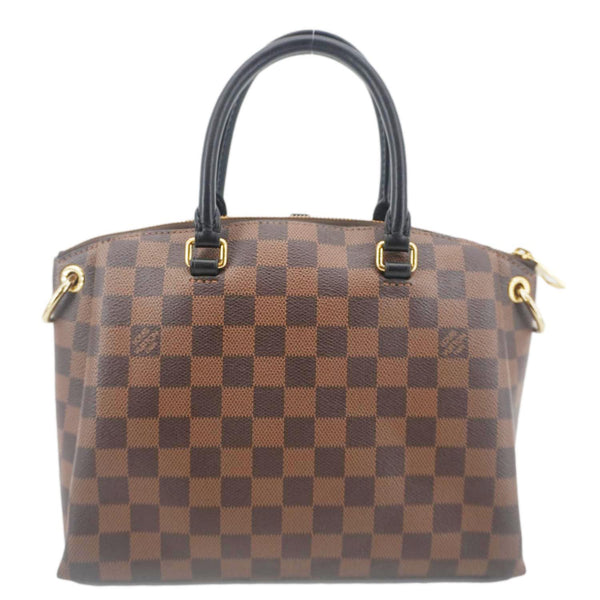 LOUIS VUITTON Odeon PM Damier Ebene Tote Shoulder Bag Brown