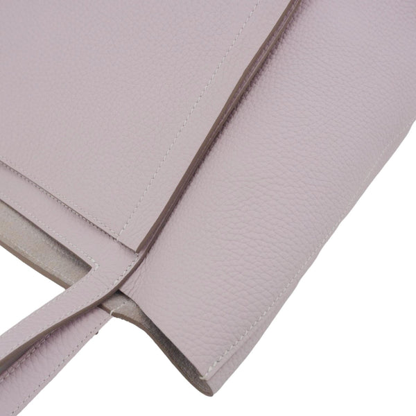 HERMES Cabasellier 31 Taurillon Clemence leather Tote Bag Light Pink