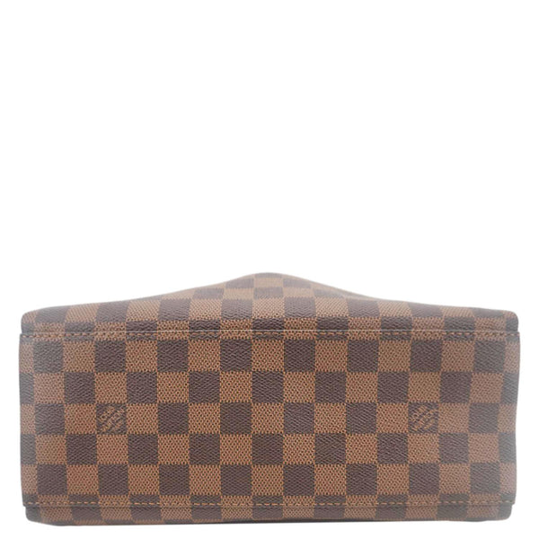 LOUIS VUITTON Odeon PM Damier Ebene Tote Shoulder Bag Brown