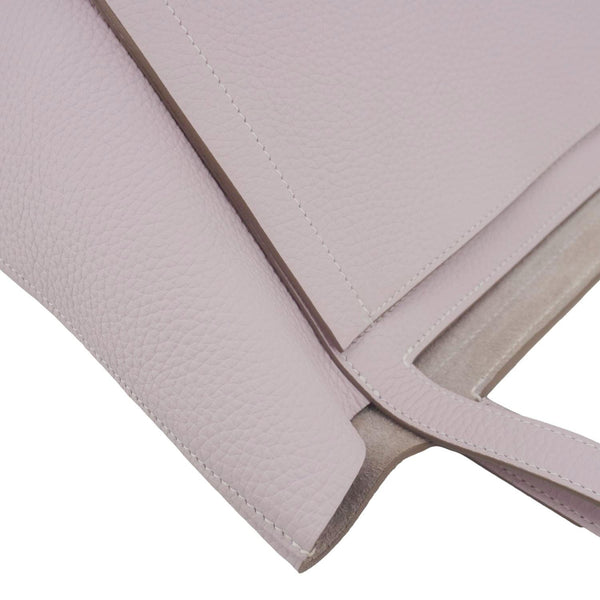 HERMES Cabasellier 31 Taurillon Clemence leather Tote Bag Light Pink