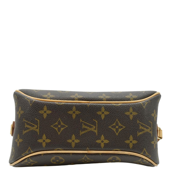 LOUIS VUITTON Blois Monogram Canvas Crossbody Bag Brown