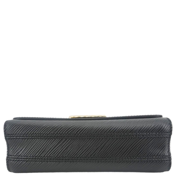 LOUIS VUITTON Twist West Epi Leather Crossbody Pochette Bag Black