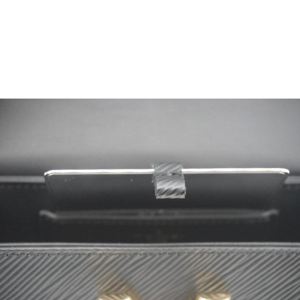 LOUIS VUITTON Twist West Epi Leather Crossbody Pochette Bag Black