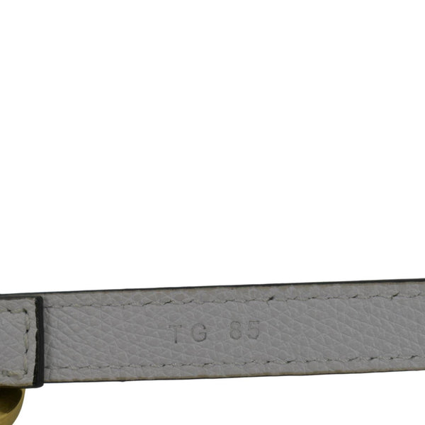 VALENTINO VSling Leather Crossbody Belt Bag White