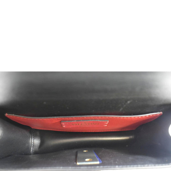 VALENTINO VSling Leather Crossbody Belt Bag White