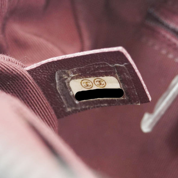 CHANEL Coco Boy Small Quilted Lambskin Camera Case Crossbody Bag Black