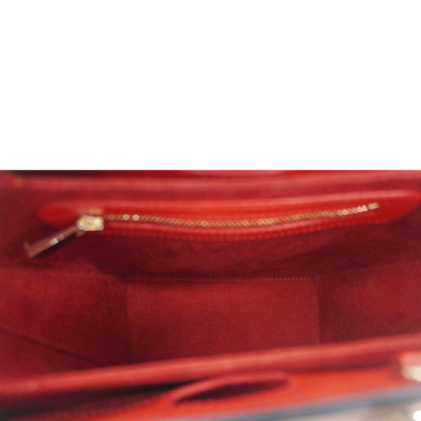 CHRISTIAN LOUBOUTIN Paloma Small Patches Leather Top Handle Crossbody Bag Brown